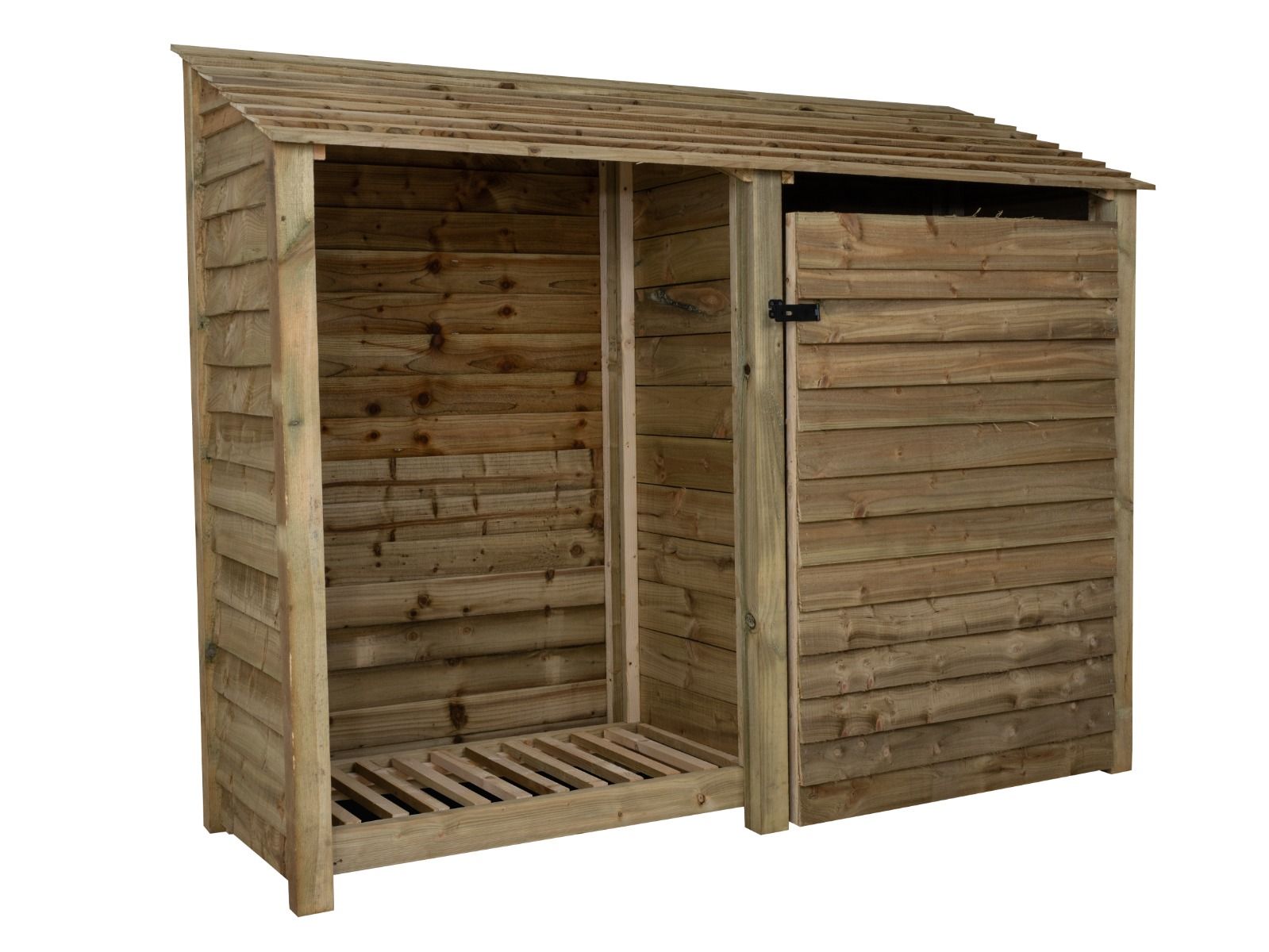 Wooden Garden Tool Storage W-227cm, H-126cm or 180cm, D-88cm