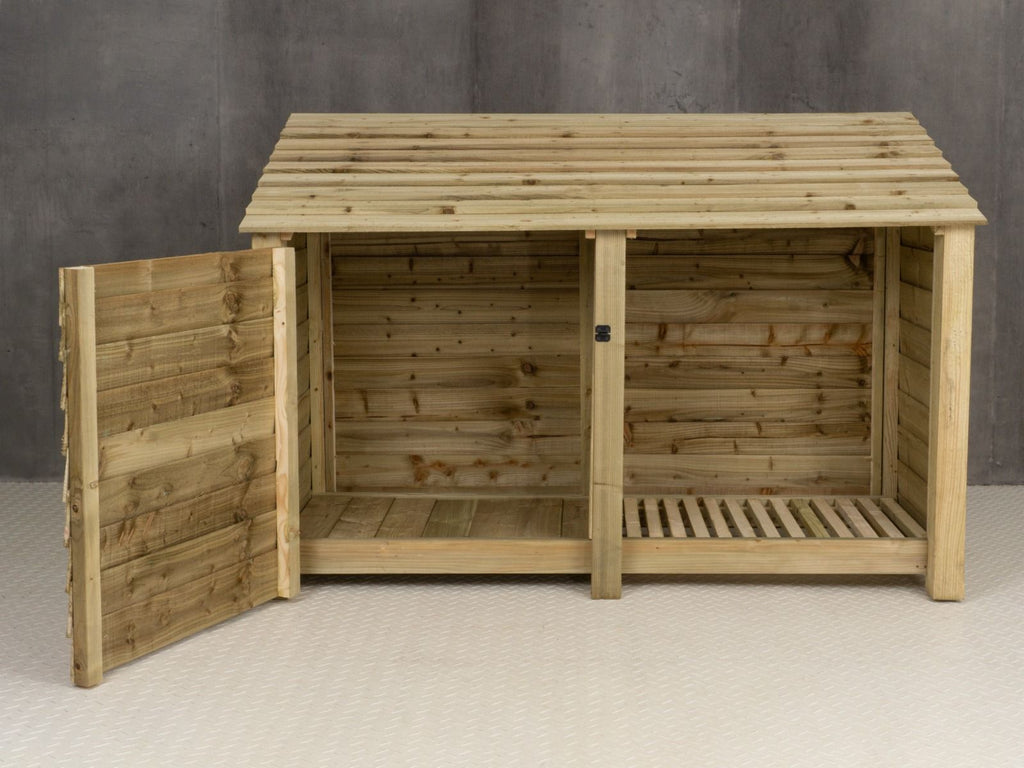 Wooden Garden Tool Storage W-187cm, H-126cm or 180cm, D-88cm