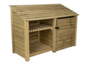 Wooden Garden Tool Storage with Shelf W-187cm, H-126cm or 180cm, D-88cm