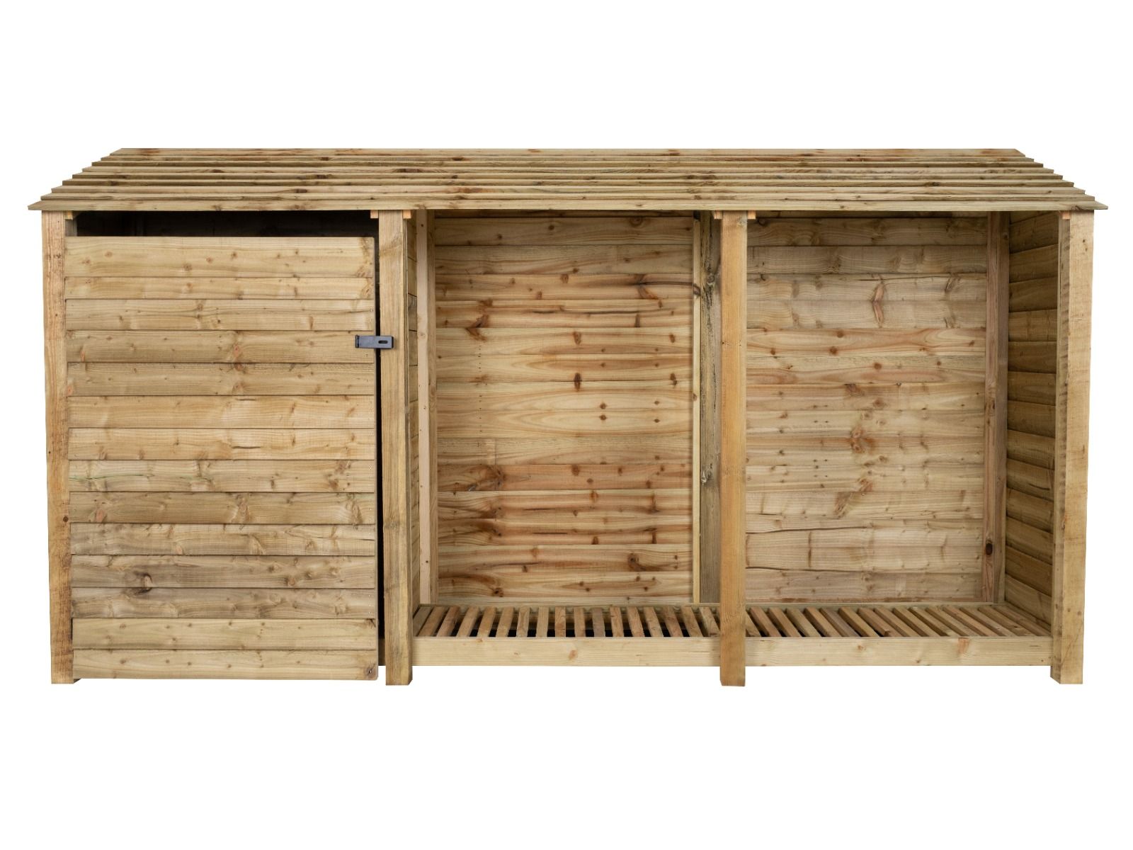 Wooden Garden Tool Storage W-335cm, H-126cm or 180cm, D-88cm