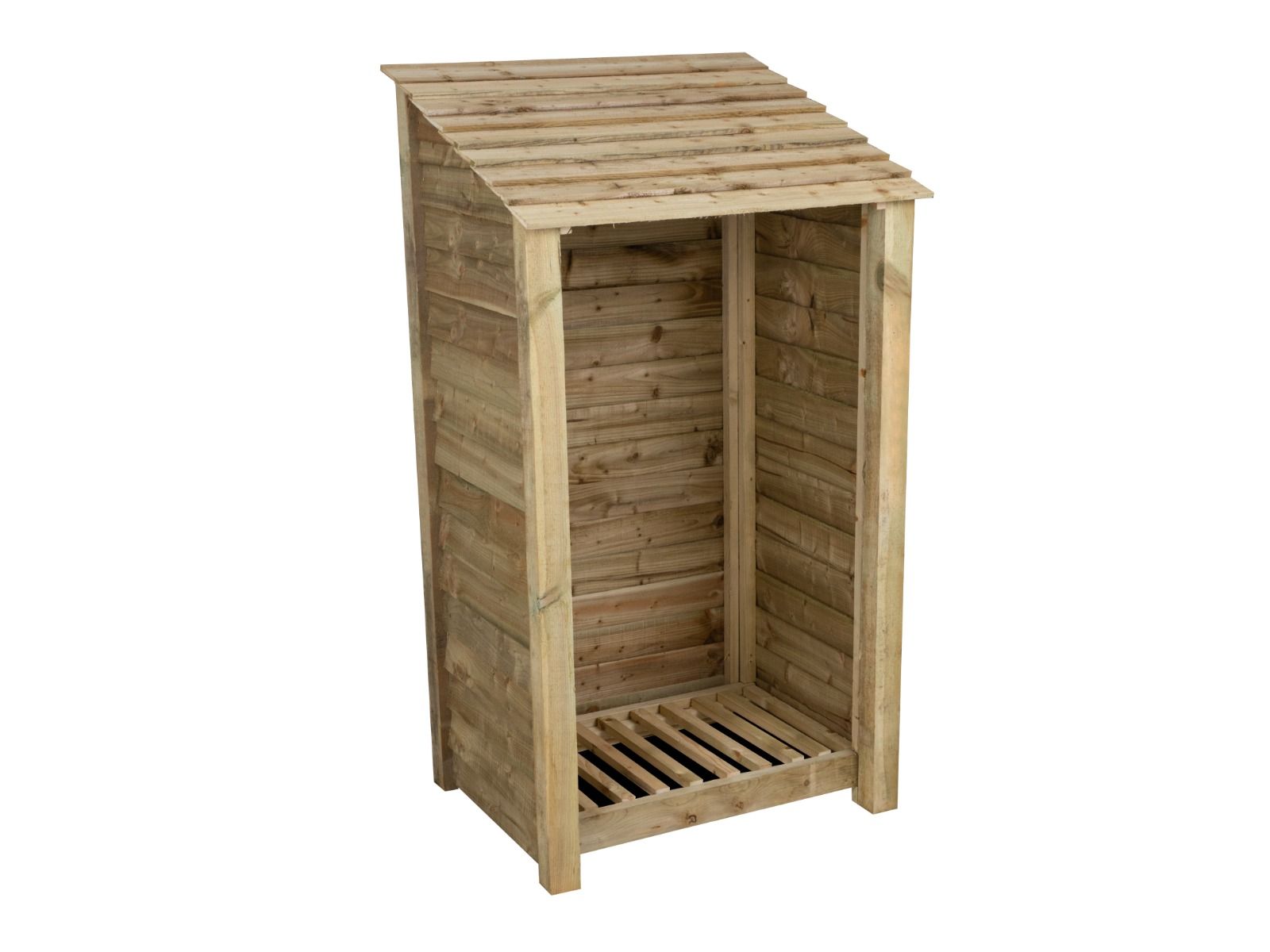 Wooden Log Store W-99cm, H-126cm Or 180cm, D-88cm