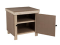 Wooden MDF Top Workbench With Lockable Cupboard (V.9) with double shelf
