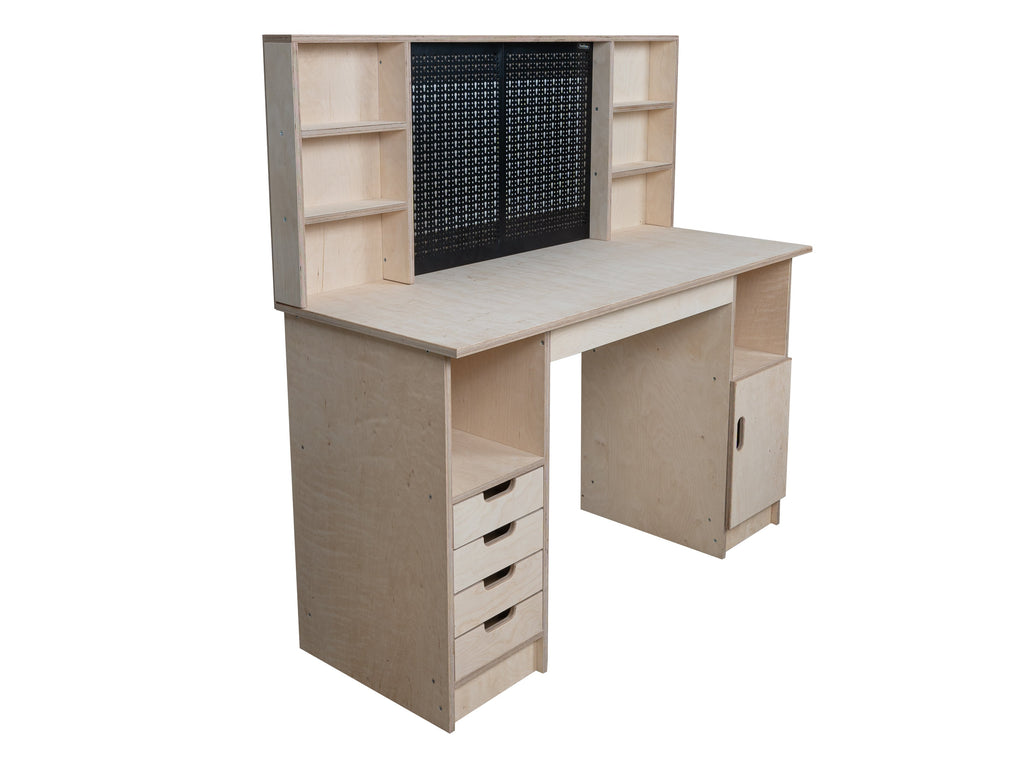 Multi-purpose wooden workbench, storage cabinet Olympus-1