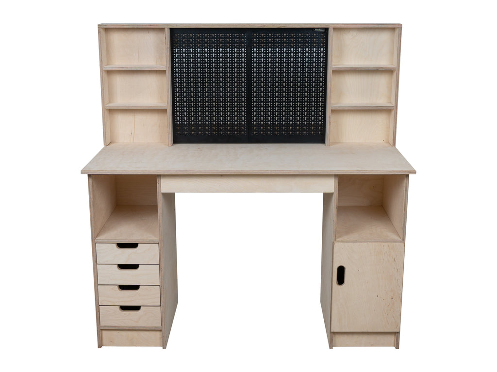 Multi-purpose wooden workbench, storage cabinet Olympus-1
