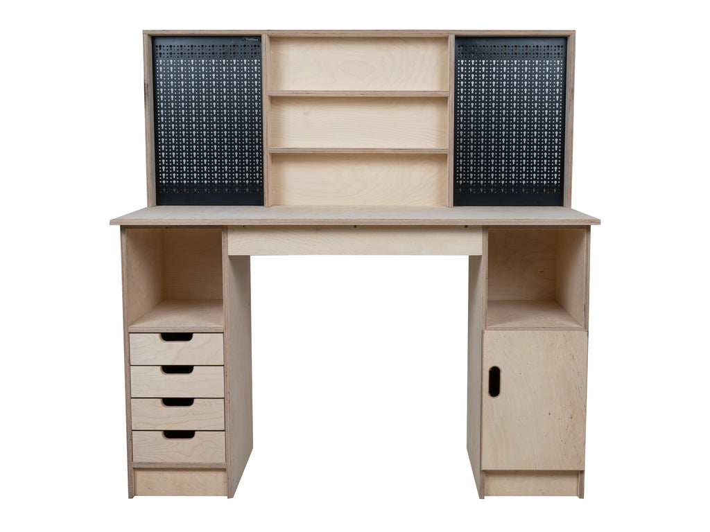 Multi-purpose wooden workbench, storage cabinet Olympus-1