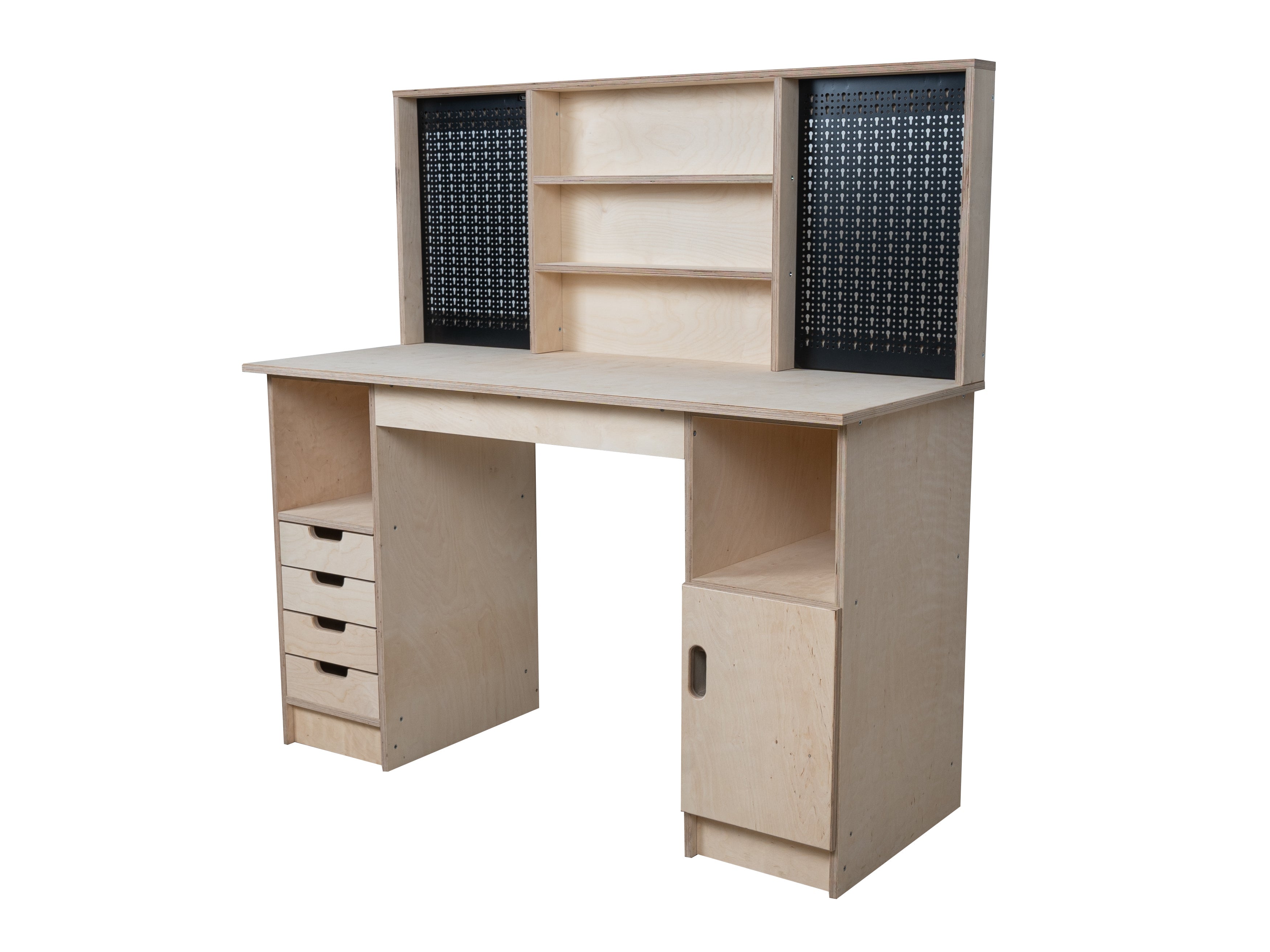 Multi-purpose wooden workbench, storage cabinet Olympus-1