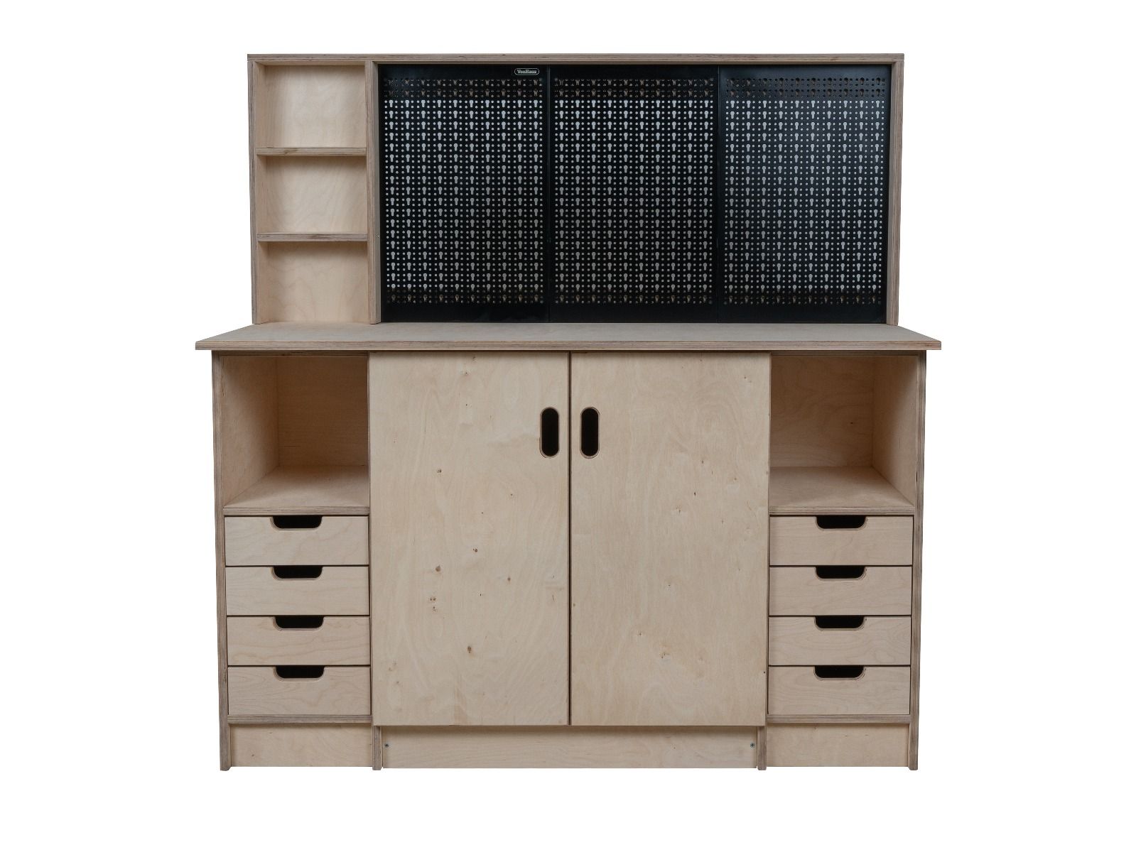 Multi-purpose wooden workbench, storage cabinet Olympus-10