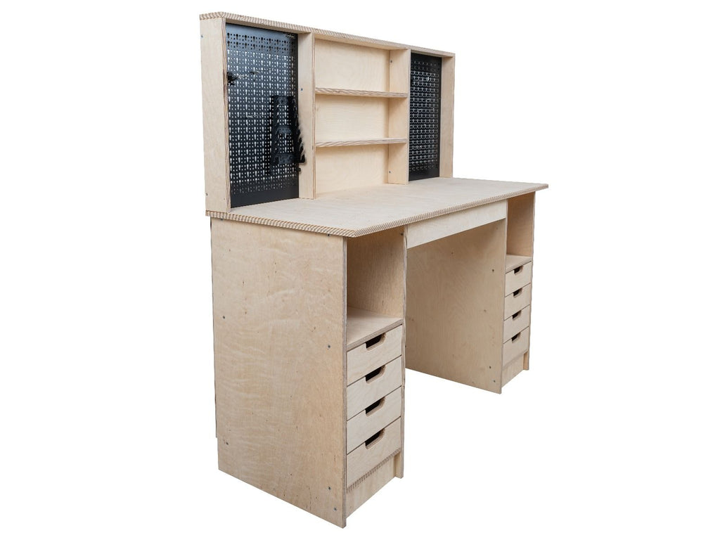 Multi-purpose wooden workbench, storage cabinet Olympus-2