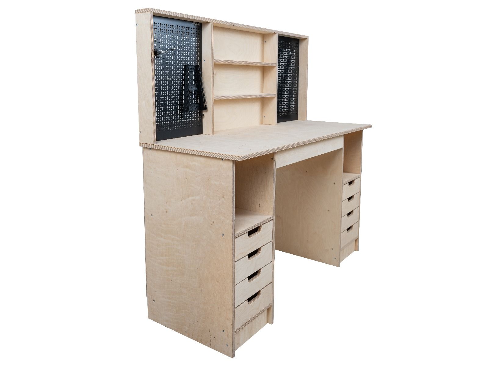 Multi-purpose wooden workbench, storage cabinet Olympus-2