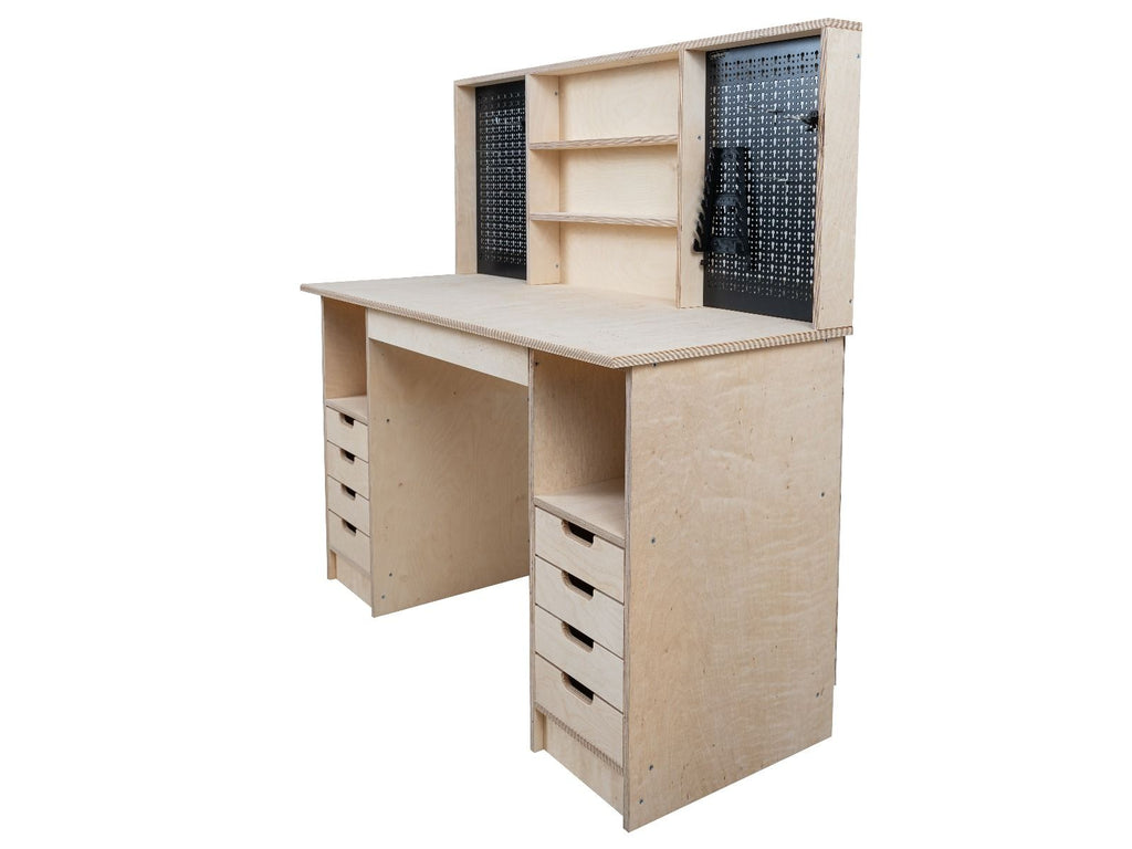 Multi-purpose wooden workbench, storage cabinet Olympus-2