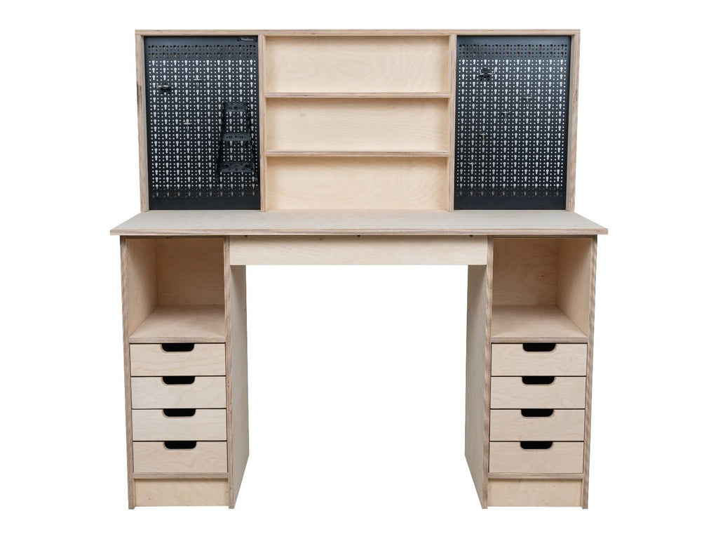 Multi-purpose wooden workbench, storage cabinet Olympus-2