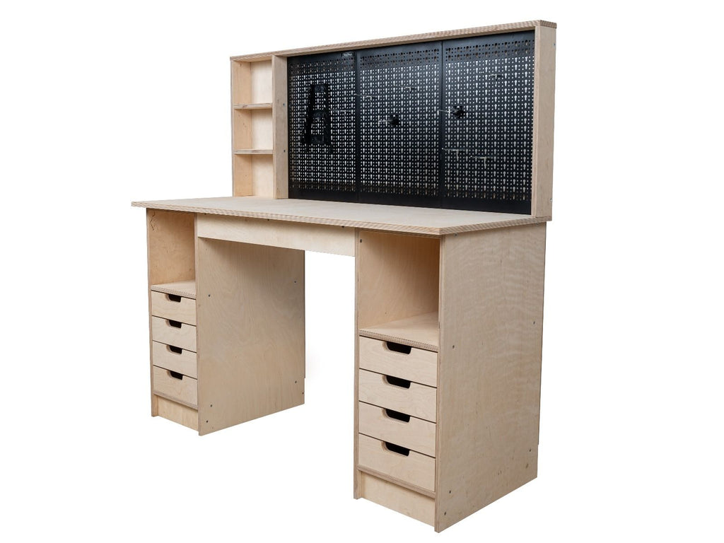 Multi-purpose wooden workbench, storage cabinet Olympus-2
