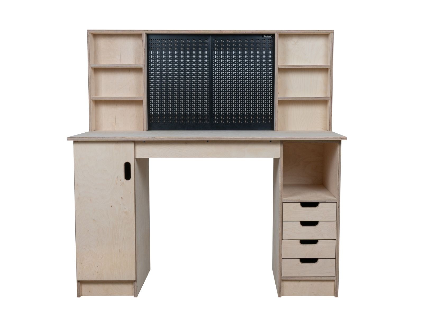 Multi-purpose wooden workbench, storage cabinet Olympus-6