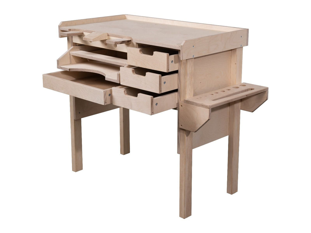 OpiFEX plywood top craftsman/jewellers workbench