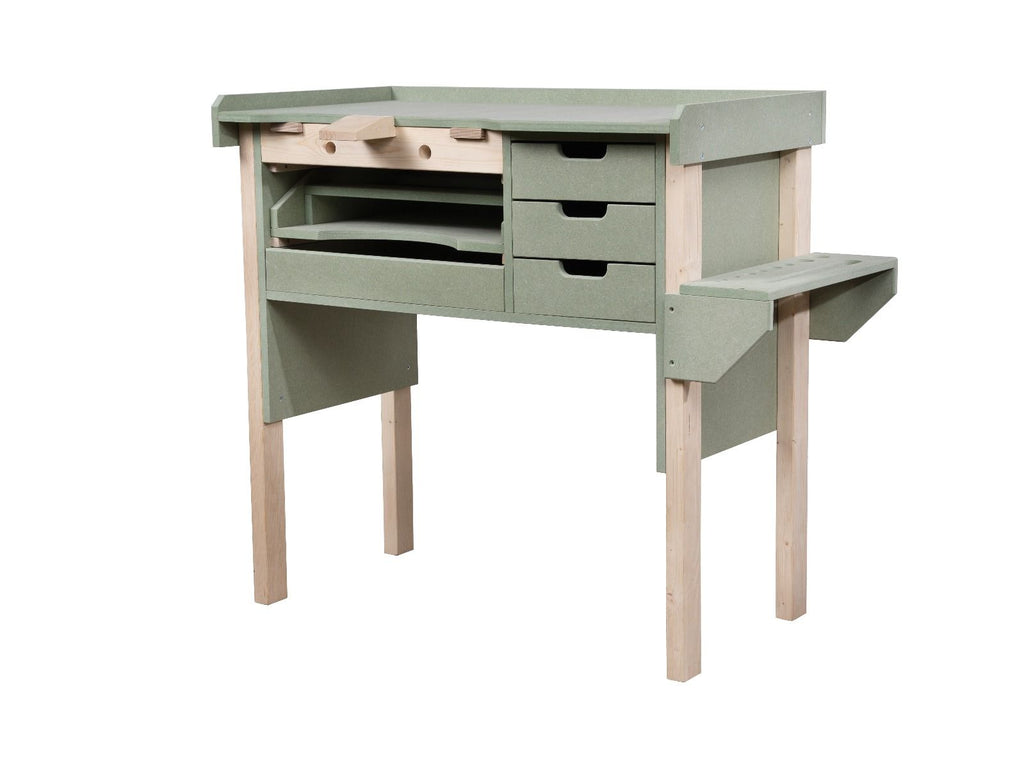 OpiFEX moisture resistant MDF top craftsman/jewellers workbench