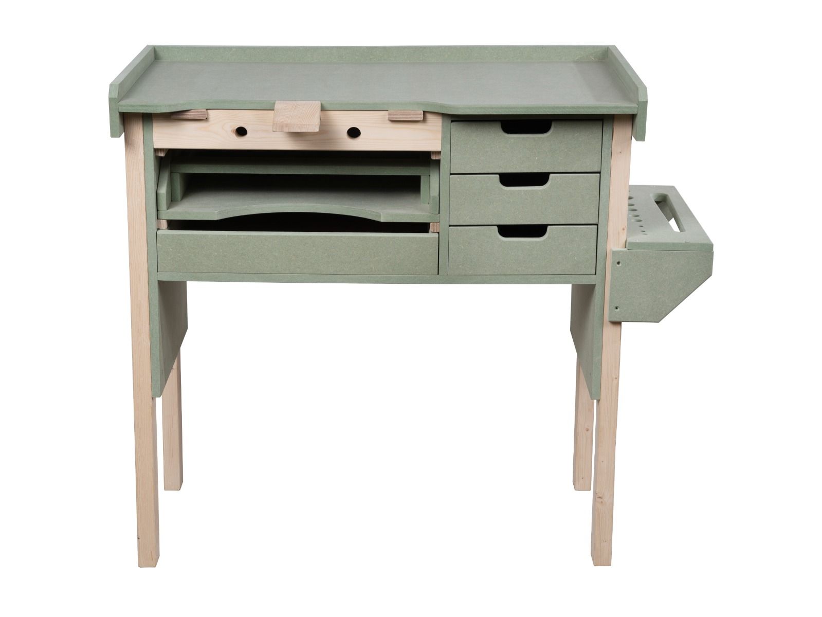 OpiFEX moisture resistant MDF top craftsman/jewellers workbench